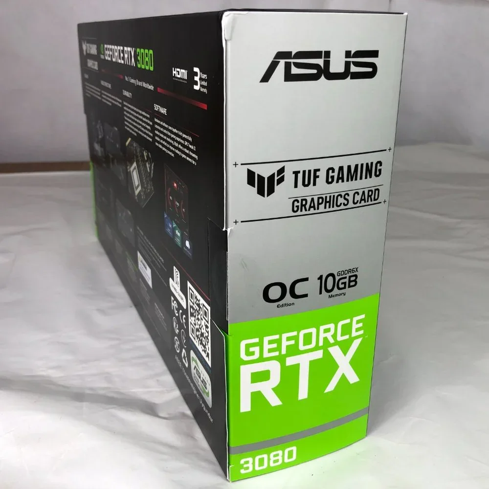 ASUS NVIDIA GeForce RTX 3080 TUF Gaming V2 10GB GDDR6X Graphics LHR